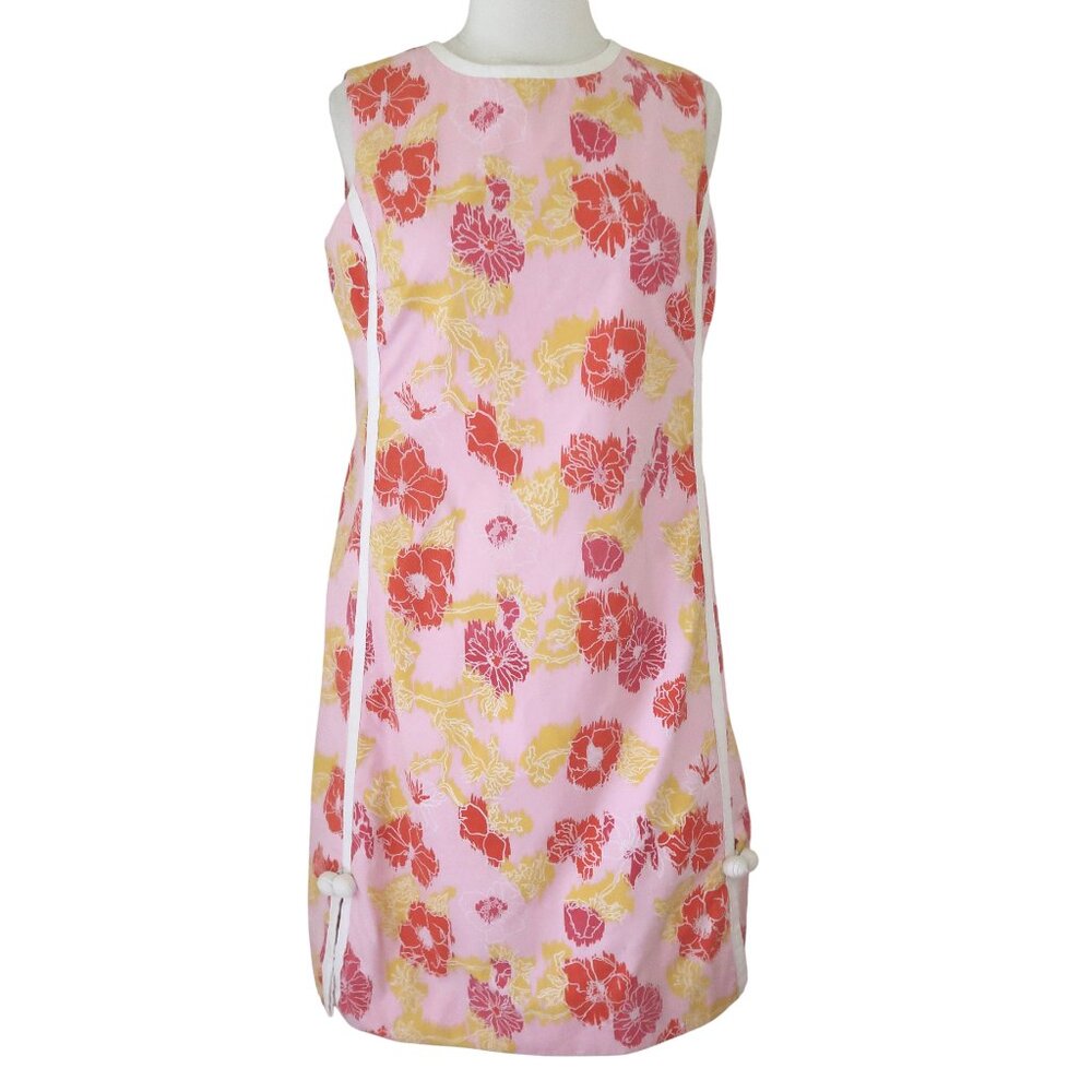vtg 60s THE LILLY Lilly Pulitzer floral print shift dress sz L XL